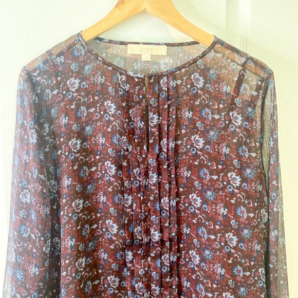 LOFT Floral Dress - Picture 3 of 7